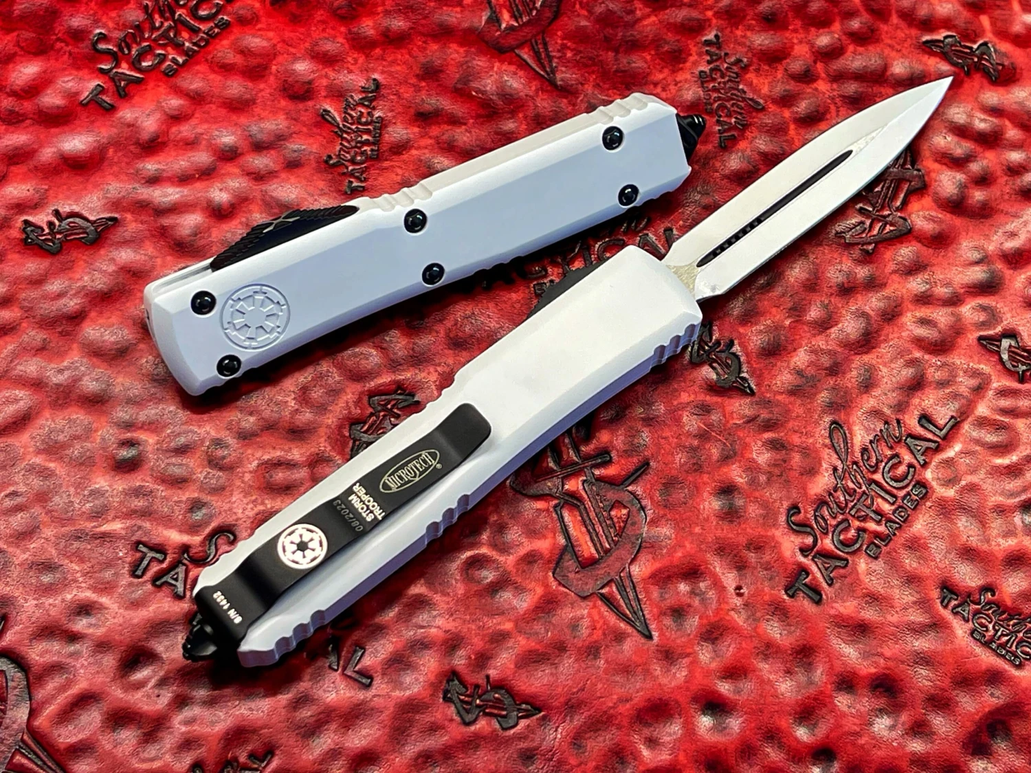 Microtech Ultratech StormTrooper Double Edge Standard OTF Automatic Knife 4 Microtech Ultratech StormTrooper Double Edge Standard OTF Automatic Knife - Image 2