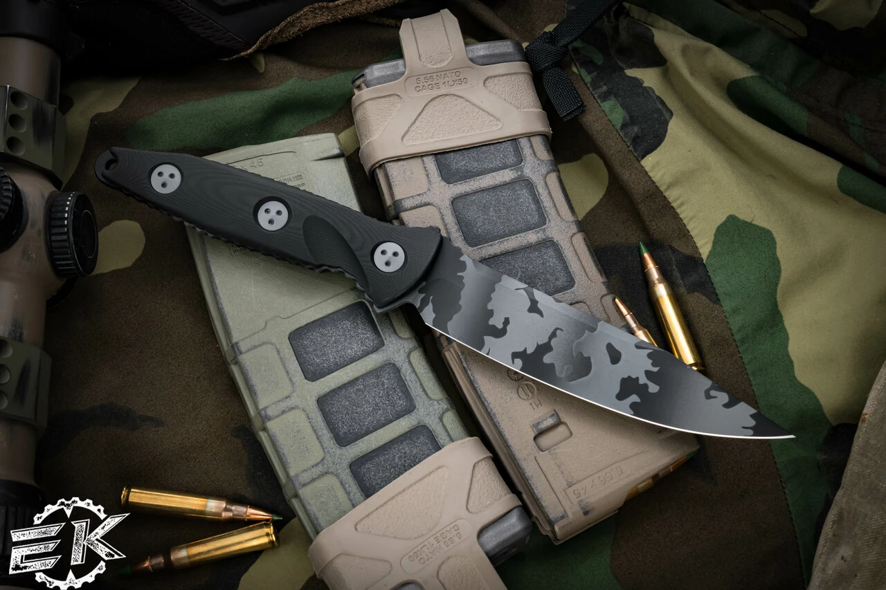 Microtech Socom Alpha Fixed Blade Knife Black G10 5" Urban Camo Drop Point 113-1UCS 4 Microtech Socom Alpha Fixed Blade Knife Black G10 5" Urban Camo Drop Point 113-1UCS - Image 2