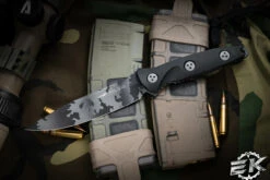 Microtech Socom Alpha Fixed Blade Knife Black G10 5" Urban Camo Drop Point 113-1UCS