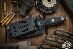 Microtech Socom Alpha Mini Fixed Blade Knife Black G10 3.75" Tanto Stonewash Apocalyptic Serrated 114M-11AP -Southern Blades 114M 11 AP 4 06666.1680818334