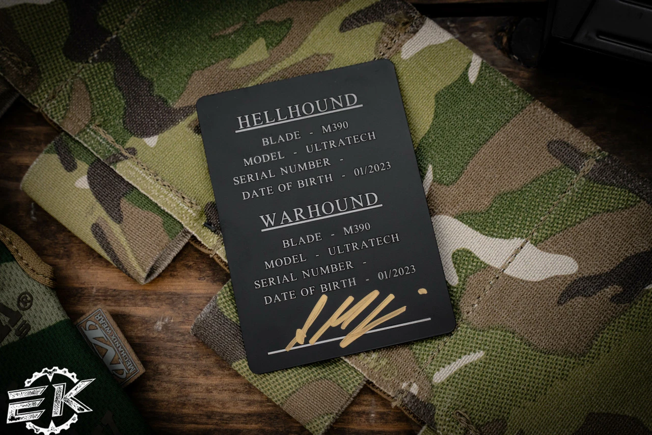 Microtech Ultratech Zombie-Tech Set Warhound/Hellhound OTF 3.4" Stonewash 119-10SETZTS 8 Microtech Ultratech Zombie-Tech Set Warhound/Hellhound OTF 3.4" Stonewash 119-10SETZTS - Image 6