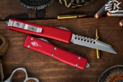 Microtech Ultratech Red Warhound OTF Automatic Knife 3.4" Stonewash 119W-10RDS 7 Microtech Ultratech Red Warhound OTF Automatic Knife 3.4" Stonewash 119W-10RDS -Southern Blades 119W 10 RDS 25757.1667521288