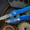 Microtech Ultratech Blue OTF Automatic 3.4" Bayonet Stonewash 120-10BL 2 Microtech Ultratech Blue OTF Automatic 3.4" Bayonet Stonewash 120-10BL -Southern Blades 120 10 BL 2 45767.1668283437
