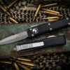 Microtech Ultratech OTF Automatic Knife Black 3.4" Bayonet Stonewash 120-10 1 Microtech Ultratech OTF Automatic Knife Black 3.4" Bayonet Stonewash 120-10 -Southern Blades 120 10 98632.1678854967