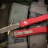 Microtech Ultratech OTF Automatic Knife Red 3.4" Bronze Drop Point 121-13RD 1 Microtech Ultratech OTF Automatic Knife Red 3.4" Bronze Drop Point 121-13RD -Southern Blades 121 13 RD 2 34248.1678170233