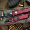 Microtech Ultratech OTF Automatic Knife Merlot Red 3.4" Drop Point Black 121-1MR 2 Microtech Ultratech OTF Automatic Knife Merlot Red 3.4" Drop Point Black 121-1MR -Southern Blades 121 1 MR 29111.1684946578
