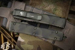 Microtech Ultratech OD Green Camo OTF Automatic Knife 3.4" Drop Point 121-1OCS 7 Microtech Ultratech OD Green Camo OTF Automatic Knife 3.4" Drop Point 121-1OCS -Southern Blades 121 1 OCS 3 47121.1681387057