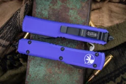 Microtech Ultratech OTF Automatic Knife Purple 3.4" Drop Point Black 121-1PU 7 Microtech Ultratech OTF Automatic Knife Purple 3.4" Drop Point Black 121-1PU -Southern Blades 121 1 PU Closed 56143.1664561575