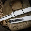 Microtech Storm Trooper Ultratech Deep Engraved 3.4" Drop Point OTF 121-1STD