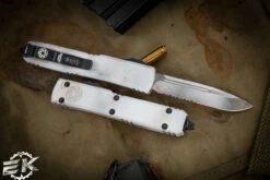 Microtech Ultratech "Sand Trooper" OTF Automatic Knife 3.4" Drop Point Serrated 121-2SAD 5 Microtech Ultratech "Sand Trooper" OTF Automatic Knife 3.4" Drop Point Serrated 121-2SAD -Southern Blades 121 2 SAD 2 55337.1686840363