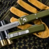 Microtech Ultratech OTF Automatic Knife OD Green 3.4" Drop Point Apocalyptic Stonewash 122-10APOD 2 Microtech Ultratech OTF Automatic Knife OD Green 3.4" Drop Point Apocalyptic Stonewash 122-10APOD -Southern Blades 122 10 APOD 83058.1665771770