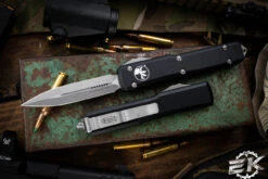 Microtech Ultratech OTF Automatic Knife 3.4" Dagger Apocalyptic 122-10AP