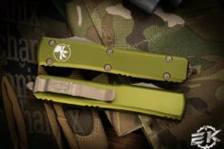 Microtech Ultratech OTF Automatic Knife OD Green 3.4" Dagger Bronze Apocalyptic 122-13APOD 7 Microtech Ultratech OTF Automatic Knife OD Green 3.4" Dagger Bronze Apocalyptic 122-13APOD -Southern Blades 122 13 APOD 3 97164.1674195233