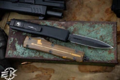 Microtech Ultratech Ultem OTF Automatic Knife 3.4" MagnaCut DLC Dagger 122-1DLCTULS 5 Microtech Ultratech Ultem OTF Automatic Knife 3.4" MagnaCut DLC Dagger 122-1DLCTULS -Southern Blades 122 1 DLCTULS 2 24384.1689105698