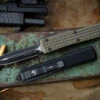 Microtech Ultratech Frag OD Green G10 OTF Knife 3.4" Dagger 122-1FRGTODS -Southern Blades 122 1 FRGTODS 2 58912.1686169368