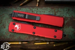 Microtech Ultratech OTF Automatic Knife Red 3.4" Dagger Black 122-1RD 7 Microtech Ultratech OTF Automatic Knife Red 3.4" Dagger Black 122-1RD -Southern Blades 122 1 RD 2 83900.1681883686