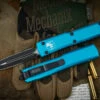 Microtech Ultratech OTF Automatic Knife Turquoise 3.4" Dagger Black 122-1TQ 1 Microtech Ultratech OTF Automatic Knife Turquoise 3.4" Dagger Black 122-1TQ -Southern Blades 122 1 TQ 17310.1687818831