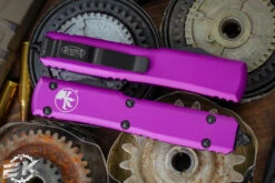Microtech Ultratech OTF Automatic Knife Violet 3.4" Dagger Black 122-1VI 7 Microtech Ultratech OTF Automatic Knife Violet 3.4" Dagger Black 122-1VI -Southern Blades 122 1 VI 3 76735.1667665964