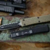 Microtech Ultratech OTF Knife Frag OD Green G10 3.4" Dagger Black Serrated 122-3FRGTODS 1 Microtech Ultratech OTF Knife Frag OD Green G10 3.4" Dagger Black Serrated 122-3FRGTODS -Southern Blades 122 3 FRGTODS 07618.1686175251
