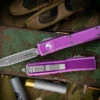 Microtech Ultratech Distressed Violet OTF Knife 3.4" Double Full Serrated 122-D12DVI 1 Microtech Ultratech Distressed Violet OTF Knife 3.4" Double Full Serrated 122-D12DVI -Southern Blades 122 D12 DVI 72608.1676329760