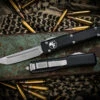 Microtech Ultratech OTF Automatic Knife Black 3.4" Tanto Stonewash 123-10 1 Microtech Ultratech OTF Automatic Knife Black 3.4" Tanto Stonewash 123-10 -Southern Blades 123 10 06337.1678946148