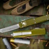Microtech Ultratech OD Green OTF Knife 3.4" Tanto Apocalyptic Serrated 123-12APOD 1 Microtech Ultratech OD Green OTF Knife 3.4" Tanto Apocalyptic Serrated 123-12APOD -Southern Blades 123 12 APOD 36790.1684978760