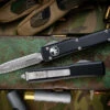 Microtech Ultratech OTF Knife 3.4" Apocalyptic Double Full Serrated 122-D12AP 1 Microtech Ultratech OTF Knife 3.4" Apocalyptic Double Full Serrated 122-D12AP -Southern Blades 123 12 DRD 27663.1676329250