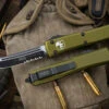 Microtech Ultratech OTF Automatic Knife OD Green 3.4" Tanto Black Serrated 123-2OD 1 Microtech Ultratech OTF Automatic Knife OD Green 3.4" Tanto Black Serrated 123-2OD -Southern Blades 123 2 OD 2 32710.1682530703