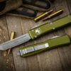 Microtech Ultratech OD Green OTF Knife 3.4" Tanto Satin 123-4OD -Southern Blades 123 4 OD 26837.1677351831