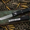 Microtech Ultratech OTF Automatic Knife 3.4" Tanto Satin Serrated 123-6 2 Microtech Ultratech OTF Automatic Knife 3.4" Tanto Satin Serrated 123-6 -Southern Blades 123 6 71959.1678855090