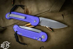 Microtech LUDT Automatic Knife Purple 3.4" M390 Apocalyptic Serrated 135-11APPU 5 Microtech LUDT Automatic Knife Purple 3.4" M390 Apocalyptic Serrated 135-11APPU -Southern Blades 135 11 APPU 2 70844.1687310493