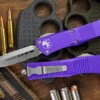 Microtech Troodon Purple OTF Automatic Knife Black 3" Dagger Stonewash 138-10PU 1 Microtech Troodon Purple OTF Automatic Knife Black 3" Dagger Stonewash 138-10PU -Southern Blades 138 10 PU 3 53624.1667663237