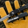 Microtech UTX-70 OTF Automatic Knife 2.4" Dagger Stonewash 147-10 -Southern Blades 147 10 2 34814.1665870335