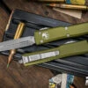 Microtech UTX-70 OTF Automatic Knife OD Green 2.4" Dagger Stonewash 147-10OD 1 Microtech UTX-70 OTF Automatic Knife OD Green 2.4" Dagger Stonewash 147-10OD -Southern Blades 147 10 OD 17702.1691443250