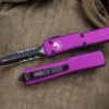 Microtech UTX-70 OTF Automatic Knife Violet 2.4" Dagger Serrated Black 147-2VI 1 Microtech UTX-70 OTF Automatic Knife Violet 2.4" Dagger Serrated Black 147-2VI -Southern Blades 147 2 VI 91298.1682531096