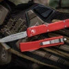 Microtech UTX-70 OTF Automatic Knife Red 2.4" Drop Point Stonewash 148-10RD
