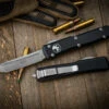 Microtech Ultratech OTF Automatic Knife 3.4" Tanto Satin 123-4