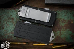 Microtech Exocet Money Clip OTF Automatic Black Knife Cali Legal 1.9" Stonewash Dagger Serrated 157-12 7 Microtech Exocet Money Clip OTF Automatic Black Knife Cali Legal 1.9" Stonewash Dagger Serrated 157-12 -Southern Blades 157 12 2 86079.1681882841