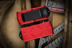 Microtech Exocet OTF Knife/Money Clip Cali Legal Red 1.9" Dagger Black 157-1RD 7 Microtech Exocet OTF Knife/Money Clip Cali Legal Red 1.9" Dagger Black 157-1RD -Southern Blades 157 1 RD Closed 51142.1663883831