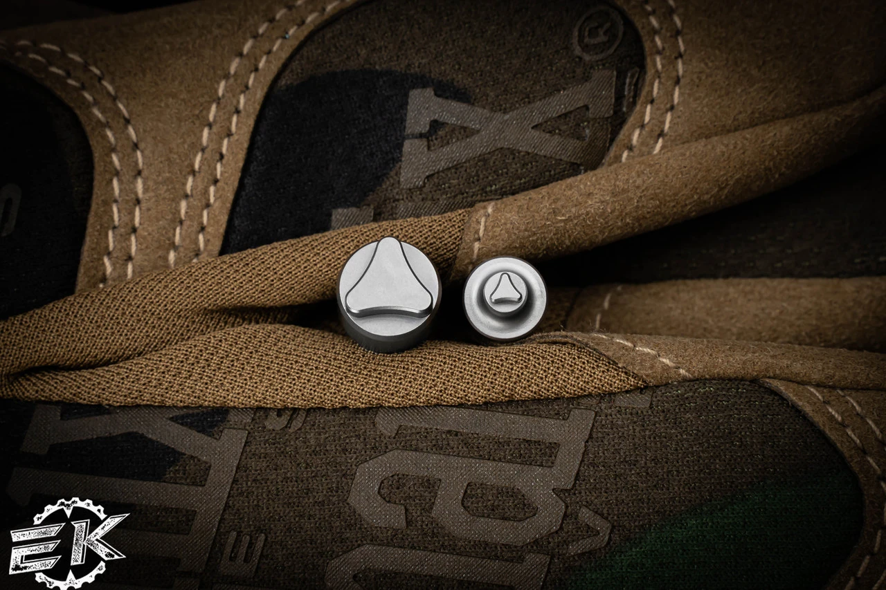 Microtech Anax Integral Folding Knife DLC Titanium/Carbon Fiber 3.75" Drop Point DLC 190C-1DLCTCFITI 9 Microtech Anax Integral Folding Knife DLC Titanium/Carbon Fiber 3.75" Drop Point DLC 190C-1DLCTCFITI - Image 7