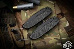 Microtech Anax Integral Folding Knife DLC Titanium/Carbon Fiber 3.75" Drop Point DLC 190C-1DLCTCFITI 14 Microtech Anax Integral Folding Knife DLC Titanium/Carbon Fiber 3.75" Drop Point DLC 190C-1DLCTCFITI -Southern Blades 190C 1 DLCTCFITI 8 16954.1674149036