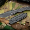 Microtech Anax Integral Folding Knife DLC Titanium/Carbon Fiber 3.75" Tanto DLC Serrated 191C-2DLCTCFITI 1 Microtech Anax Integral Folding Knife DLC Titanium/Carbon Fiber 3.75" Tanto DLC Serrated 191C-2DLCTCFITI -Southern Blades 191C 2 DLCTCFITI 4 05250.1675894593