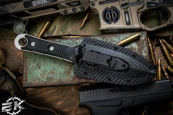 Microtech/Borka Blades SBD Fixed Blade Knife Black G10 4.3" Dagger Stonewash 201-10 9 Microtech/Borka Blades SBD Fixed Blade Knife Black G10 4.3" Dagger Stonewash 201-10 -Southern Blades 201 10 4 94359.1683609613