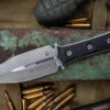 Microtech/Borka Blades SBD Fixed Blade Knife Black G10 4.3" Dagger Apocalyptic Stonewash 201-10AP -Southern Blades 201 10 AP 12617.1684949118