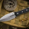 Microtech/Borka Blades SBD Fixed Blade Knife Black G10 4.3" Dagger Serrated 201-12 -Southern Blades 201 12 3 38623.1679154363
