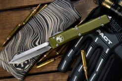Southern Blades 29 Microtech Ultratech Spartan OTF Automatic Knife OD Green 3.4" Satin 223-4OD