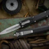Microtech Dirac Delta OTF Automatic Knife 3.75" Dagger Stonewash Serrated 227-11 1 Microtech Dirac Delta OTF Automatic Knife 3.75" Dagger Stonewash Serrated 227-11 -Southern Blades 227 11 99302.1691447926