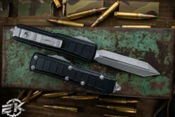 Microtech UTX-85 II Stepside Spartan OTF Automatic Knife 3" Apocalyptic Stonewash 230II-10APS 5 Microtech UTX-85 II Stepside Spartan OTF Automatic Knife 3" Apocalyptic Stonewash 230II-10APS -Southern Blades 230II 10 APS 65298.1684680960
