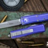 Microtech UTX-85 OTF Automatic Knife Distressed Purple 3.1" Drop Point Stonewash 231-10DPU 2 Microtech UTX-85 OTF Automatic Knife Distressed Purple 3.1" Drop Point Stonewash 231-10DPU -Southern Blades 231 10 DPU 99429.1691512571