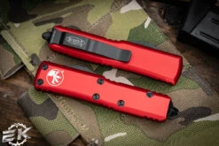 Microtech UTX-85 OTF Automatic Knife Red 3.1" Drop Point Black Tactical 231-1RD 7 Microtech UTX-85 OTF Automatic Knife Red 3.1" Drop Point Black Tactical 231-1RD -Southern Blades 231 1 RD 2 22415.1675896978